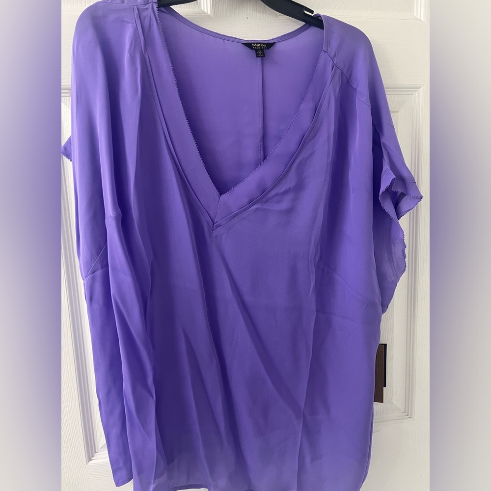 Maree Silk Purple Shell - Size 20